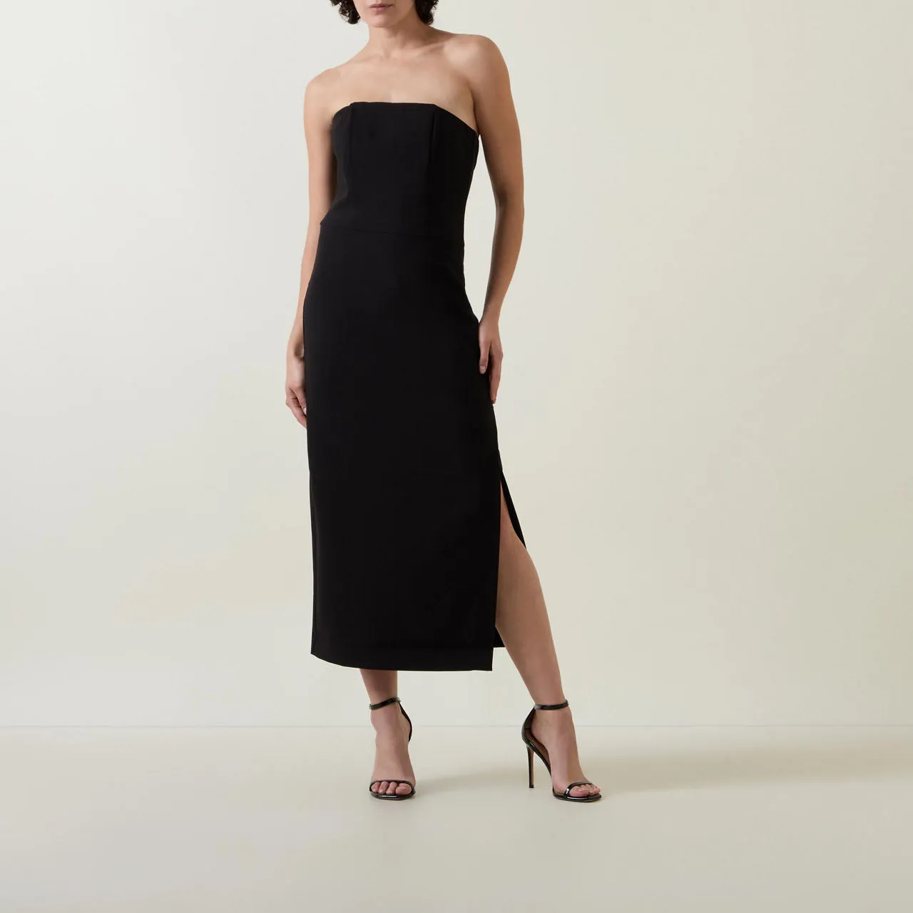 INWEAR Kiarah Strapless Dress - Black