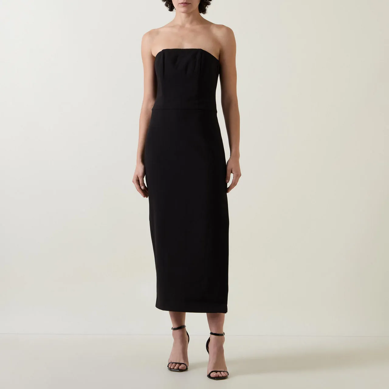 INWEAR Kiarah Strapless Dress - Black