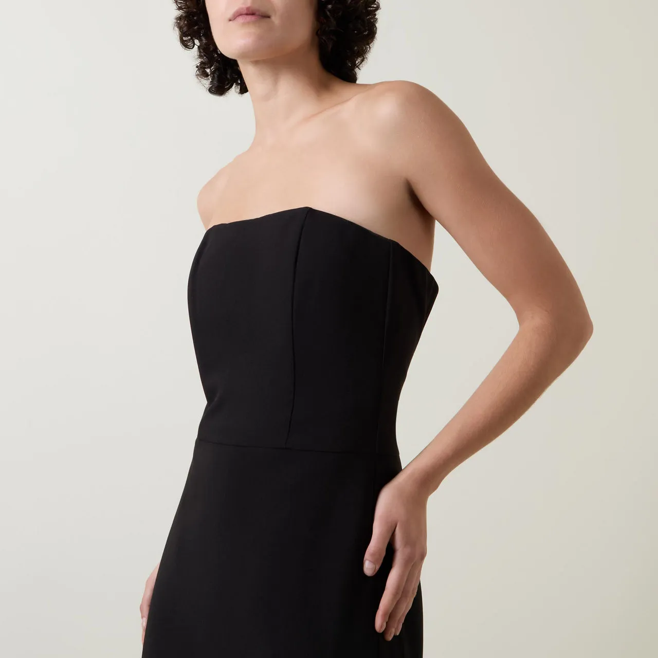 INWEAR Kiarah Strapless Dress - Black