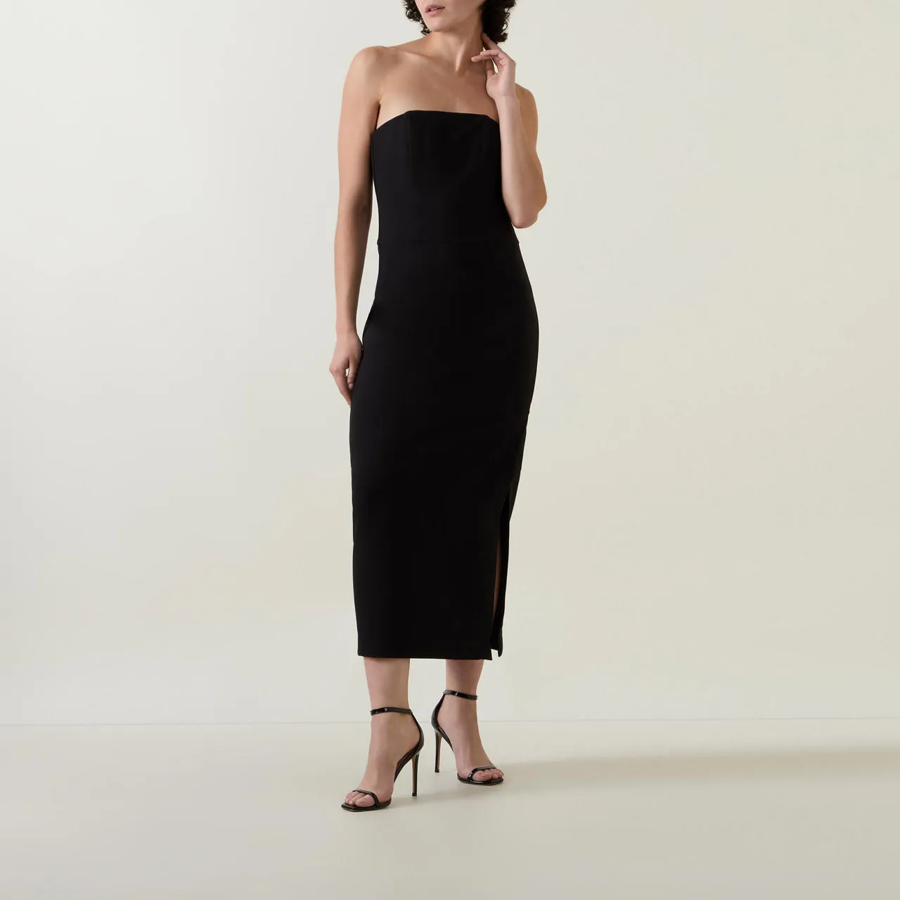 INWEAR Kiarah Strapless Dress - Black