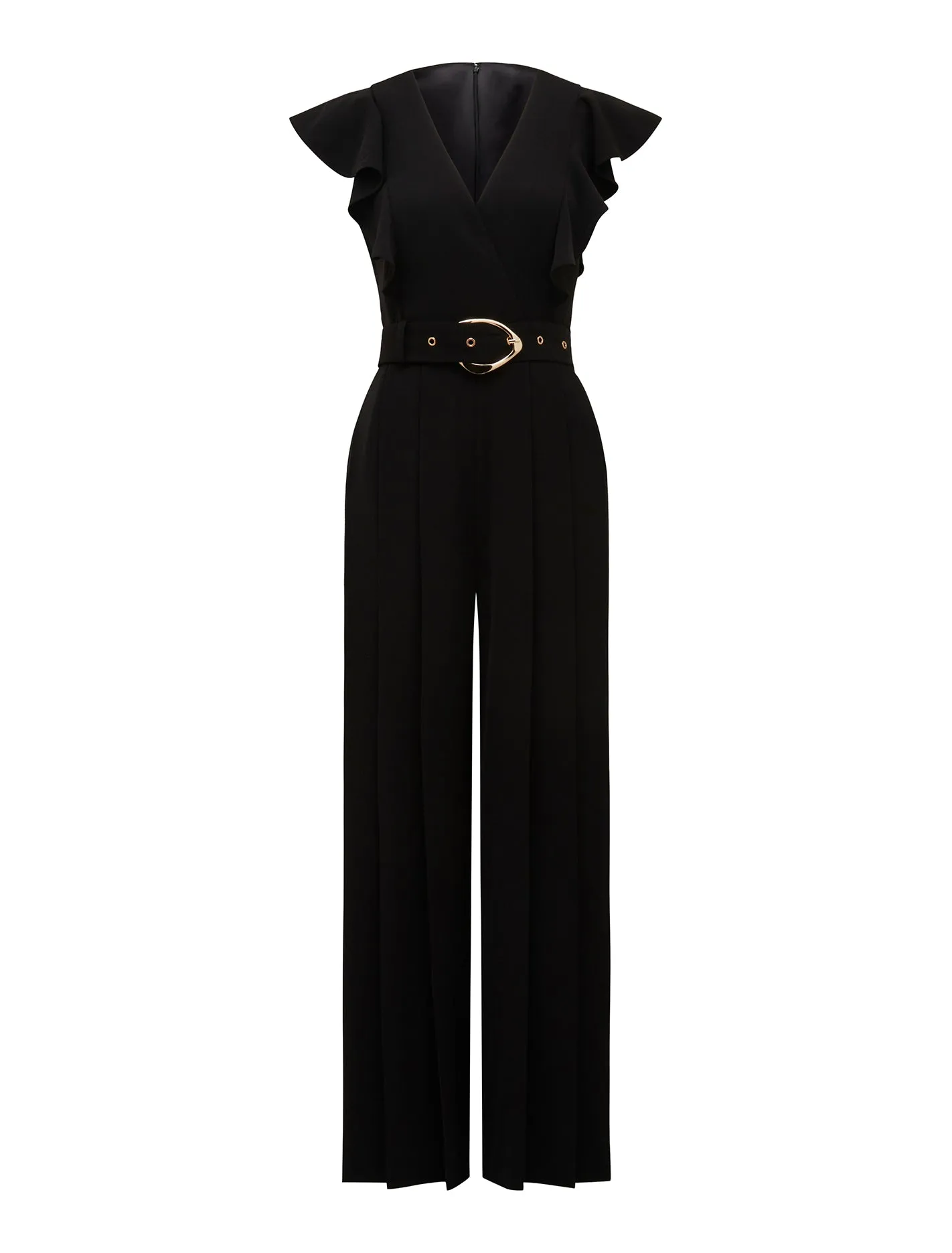 Jackie Flutter Sleeve Jumpsuit