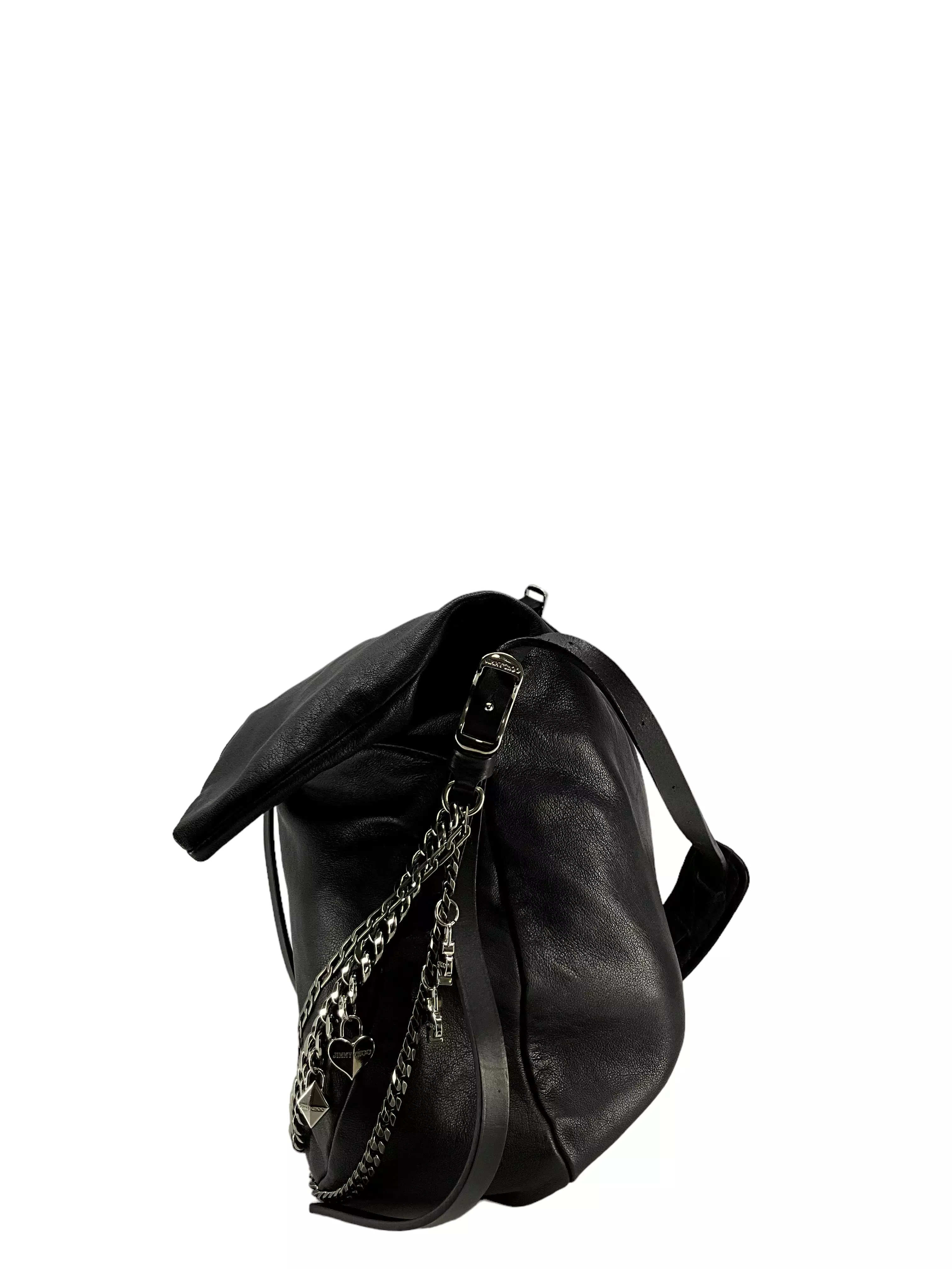 Jimmy Choo Biker Hobo Crossbody Bag