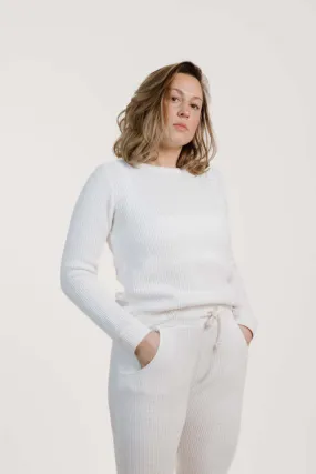 Kali Sweater - White