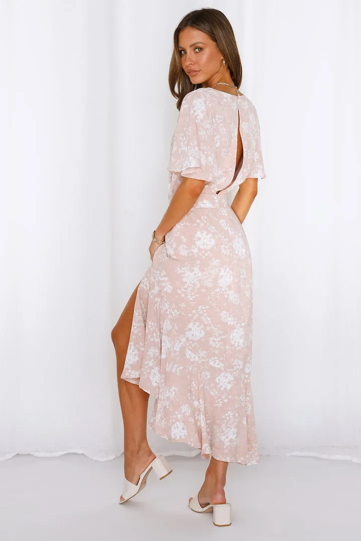 Kiyah Maxi Dress - Pink