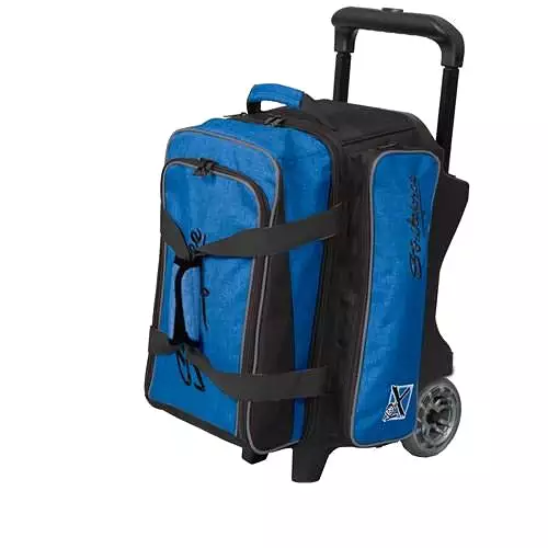 KR Krush Double Roller Bowling Bag Blue/Black