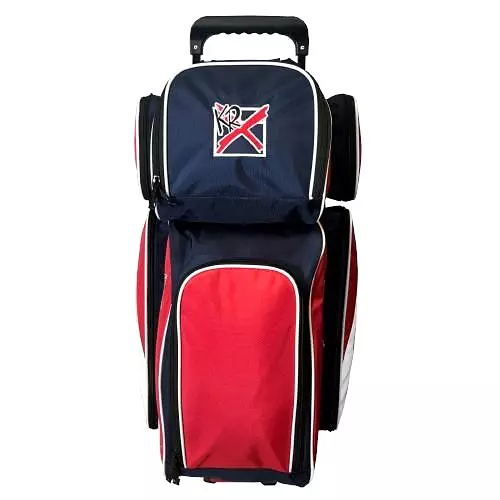 KR Strikeforce Fast Triple Roller Red/White/Blue Bowling Bag