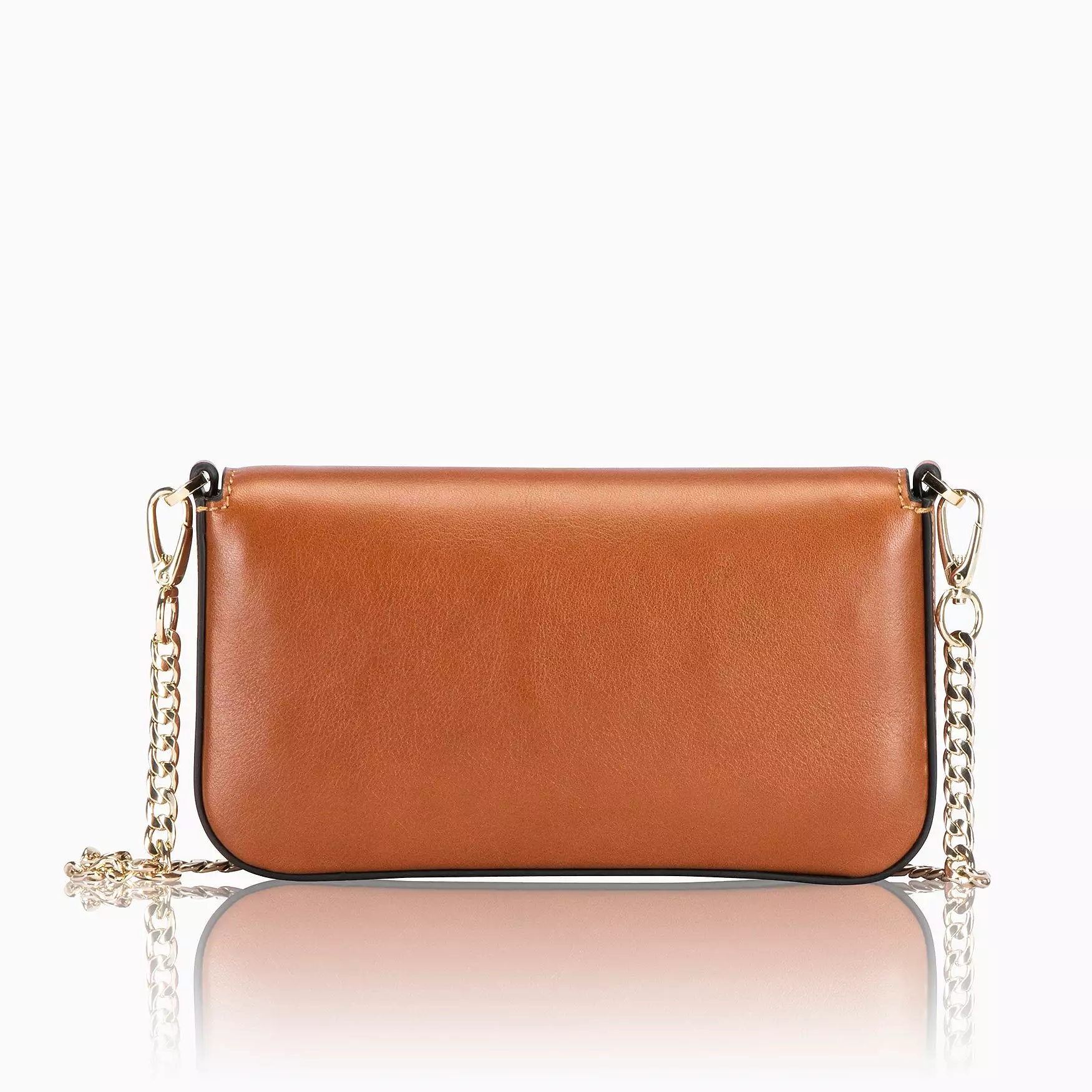 Ladies Clutch Bag, Tan