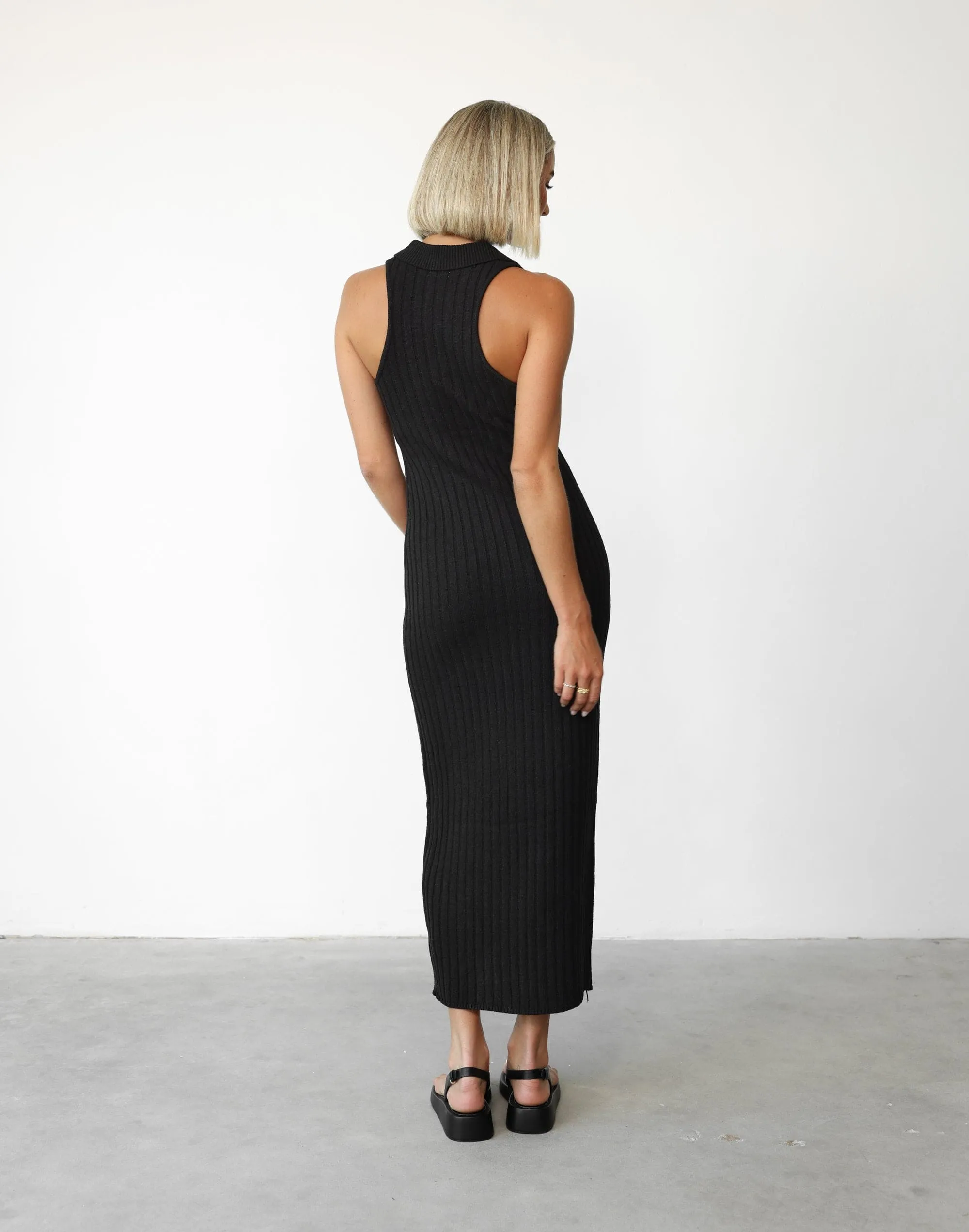 Maliyah Maxi Dress (Black)