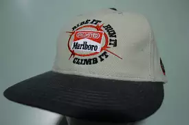 Marlboro Unlimited Ride Run Climb It NWT Deadstock Vintage 90's Adjustable Snap Back Hat