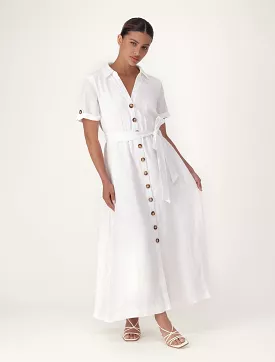 Milla Belted Shirt Dress