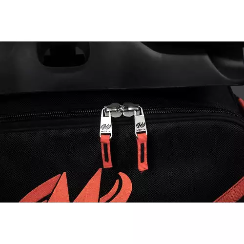 Motiv Vault 6 Ball Roller Black Orange Bowling Bag