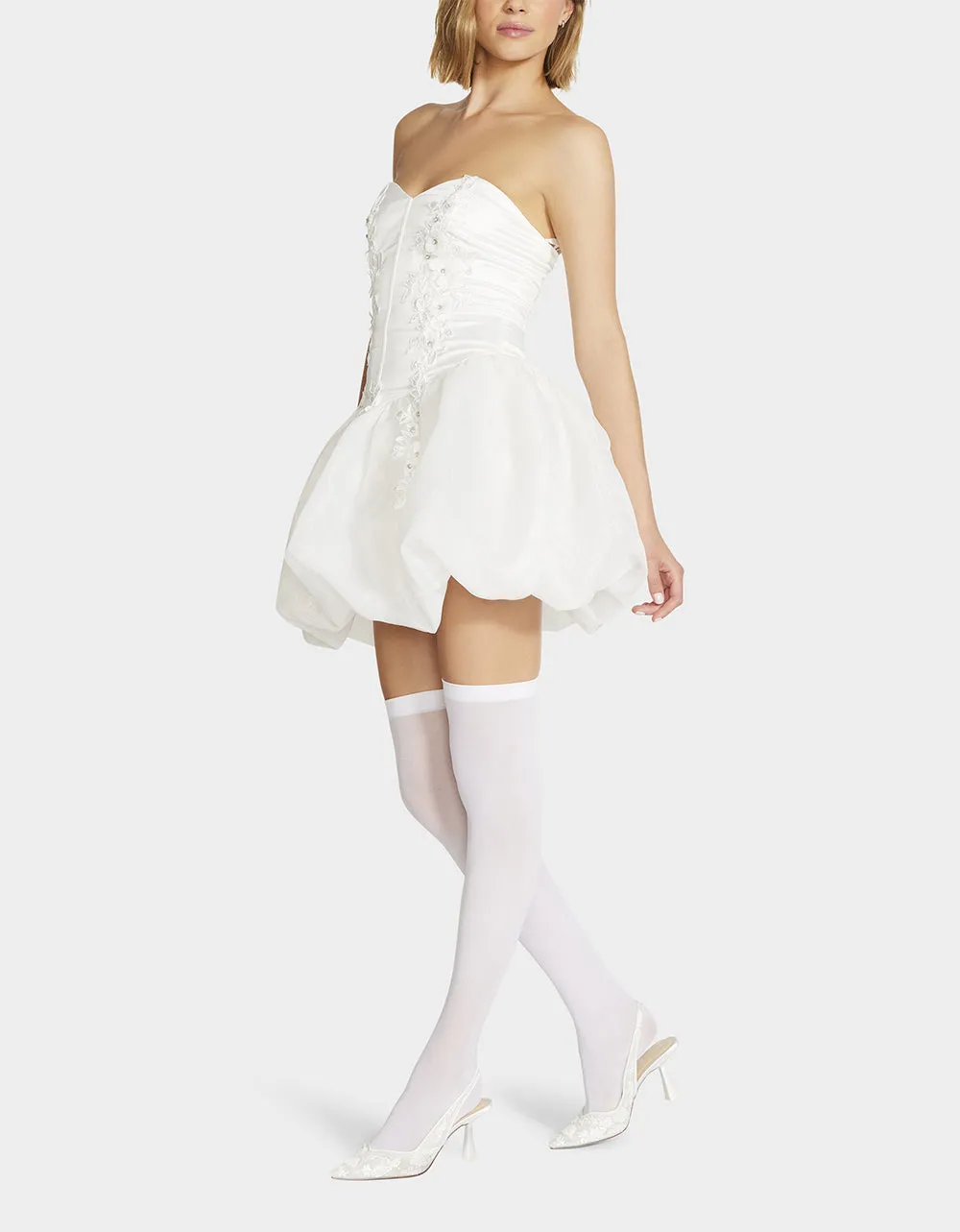 NESA MINI DRESS WHITE