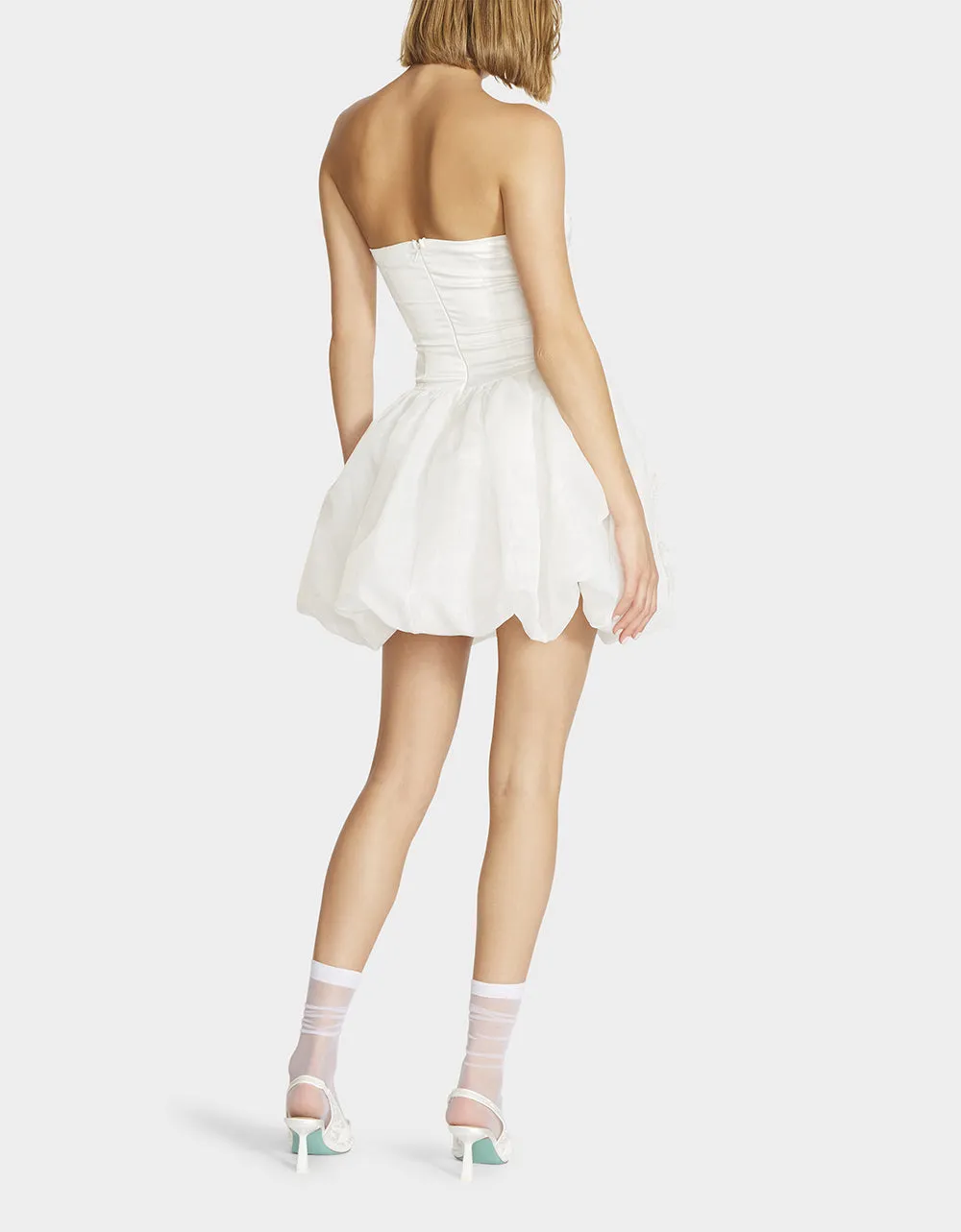 NESA MINI DRESS WHITE