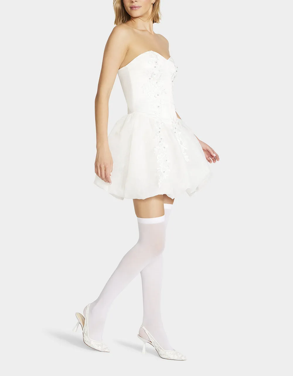 NESA MINI DRESS WHITE