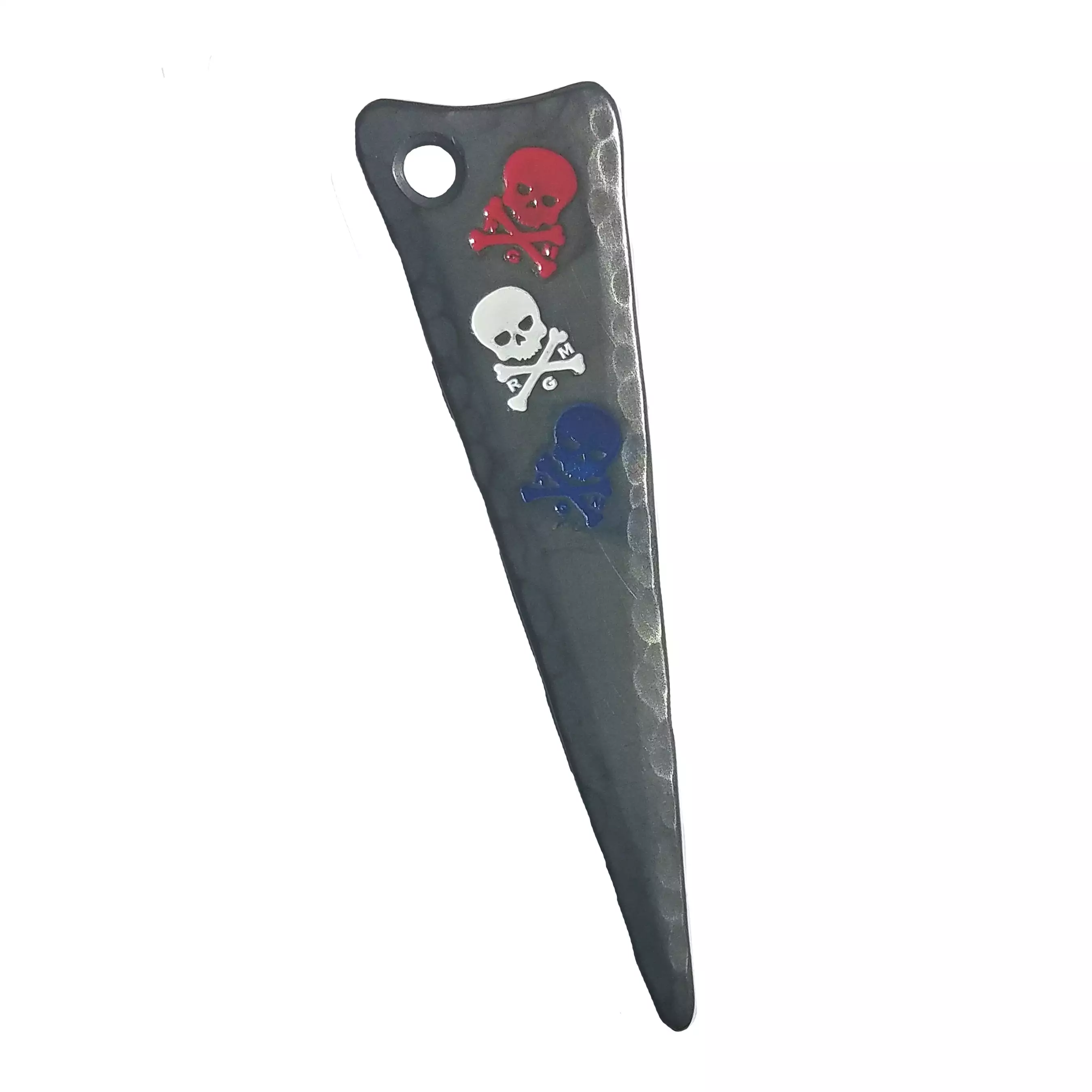 NEW! LTD Edition! RMG Red White & Blue Skull & Bones Divot Tool