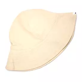 oh baby! Cotton Terry Sun Hat with Strap - Natural