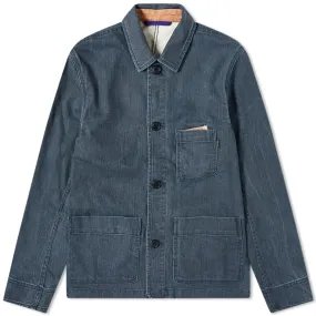 Paul Smith Washed Denim Chore JacketBlue