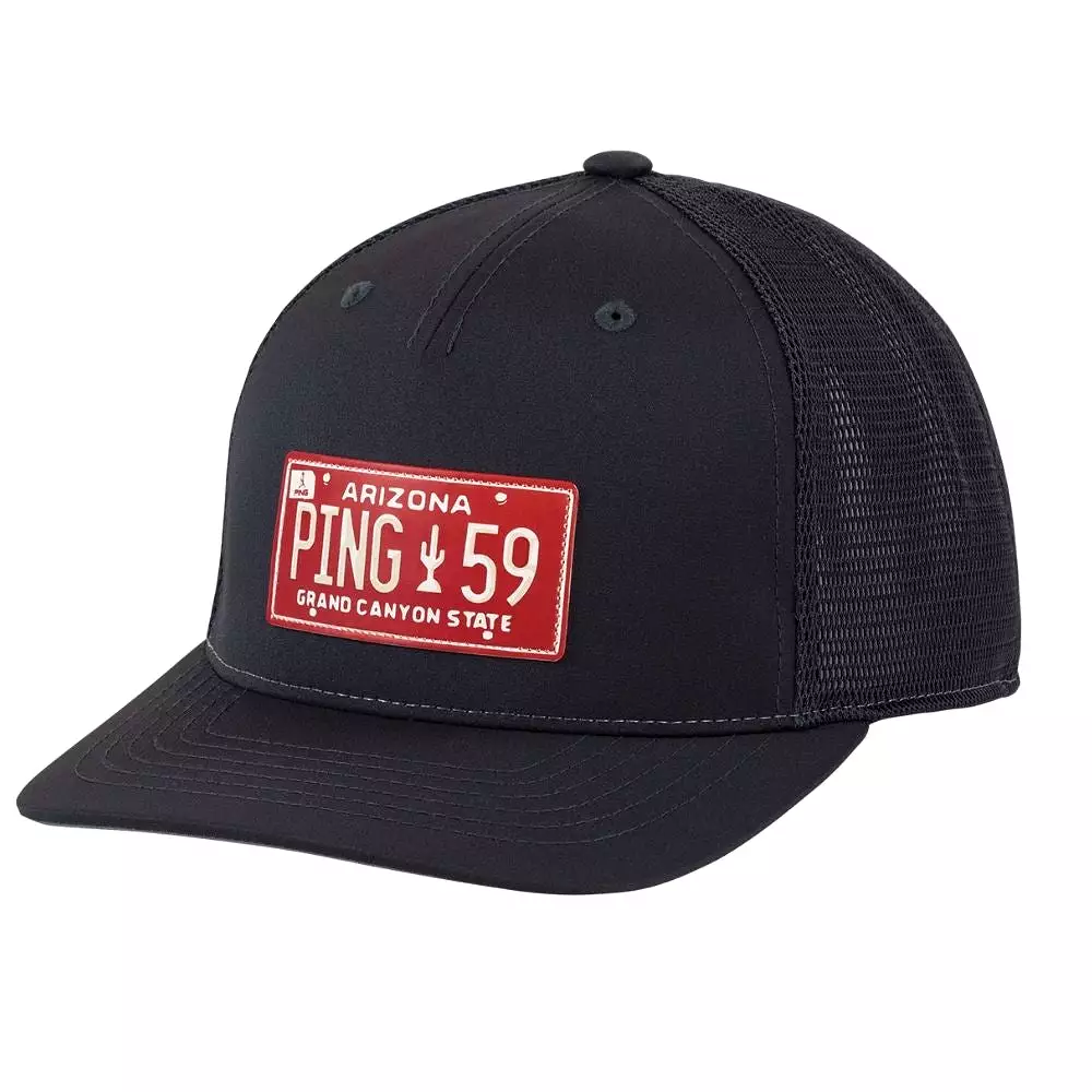 Ping License Plate Snapback Hat (On-Sale)