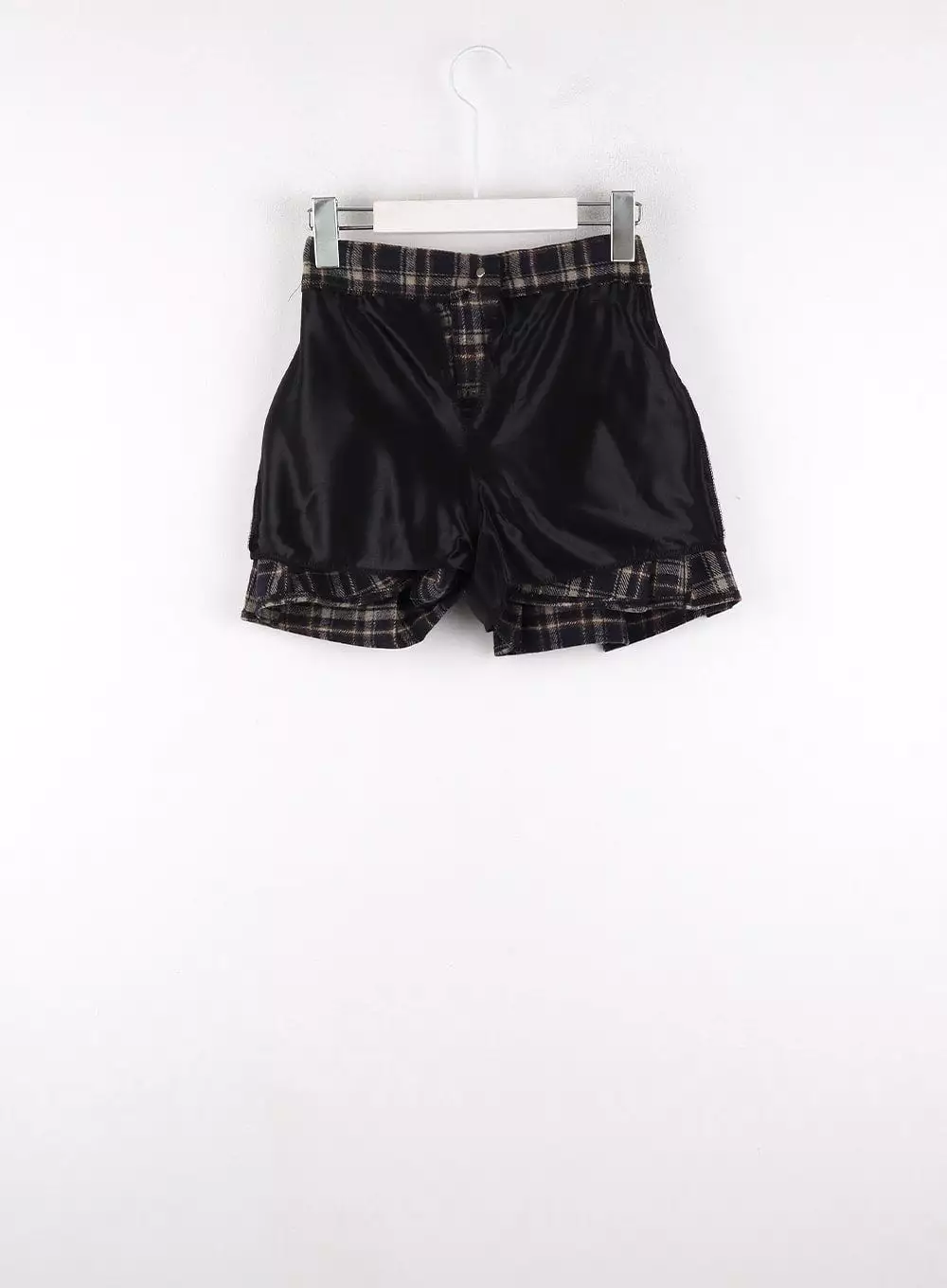 Plaid Pleated Mini Skirt CD307