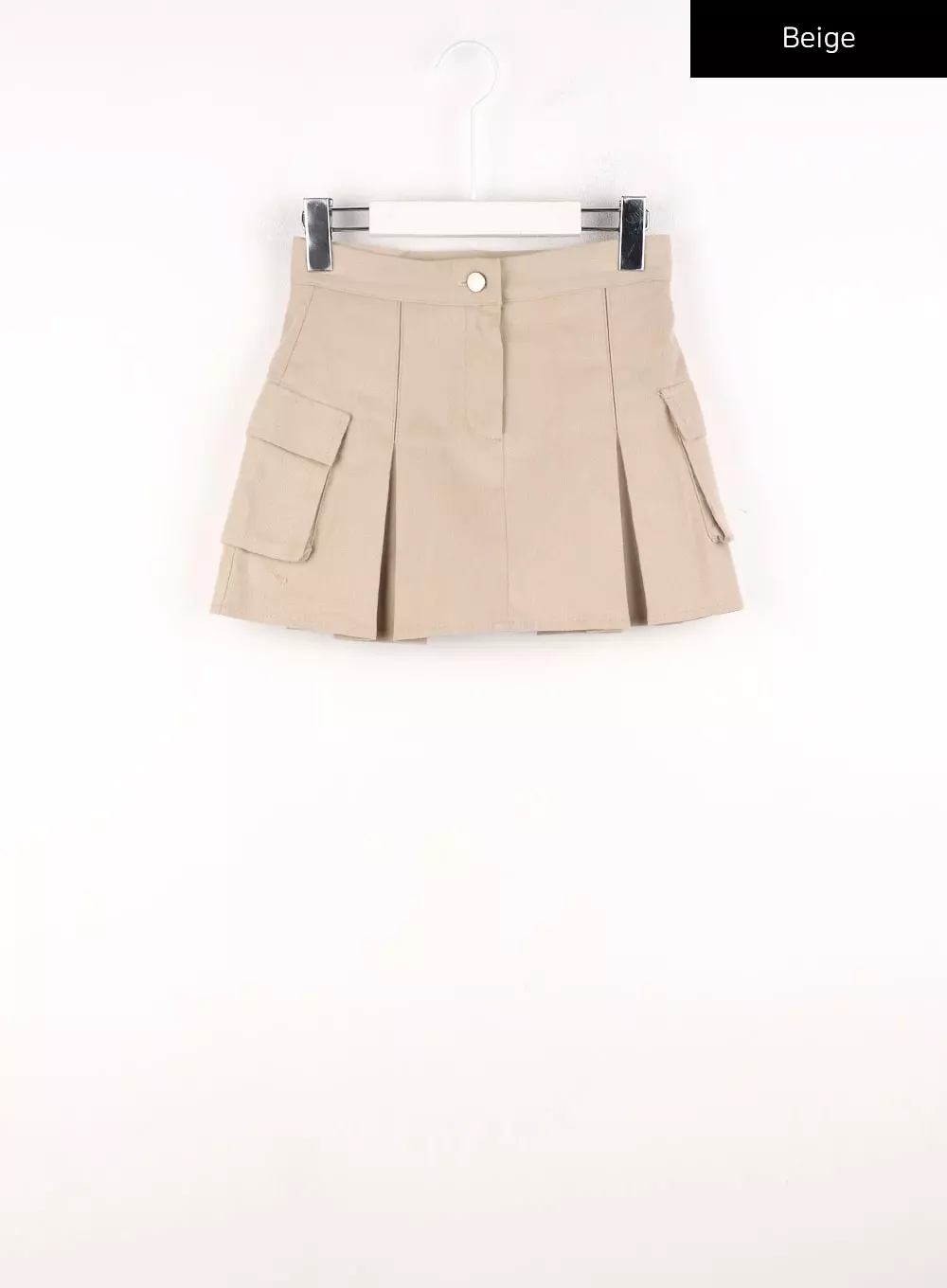 Pocket Pleated Mini Skirt CN317