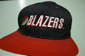 Portland Trail Blazers NWT Vintage 00s 90's Adjustable Snap Back Hat