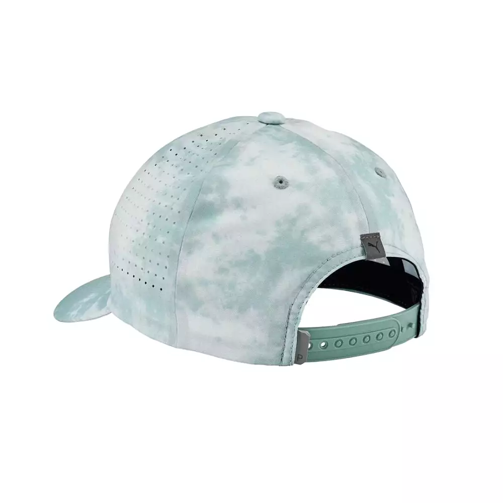 Puma Men's Watercolor Tech P Snapback Golf Hat