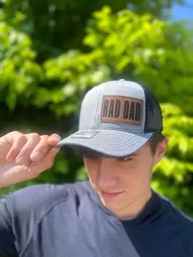 Rad Dad Leather Patch Hat