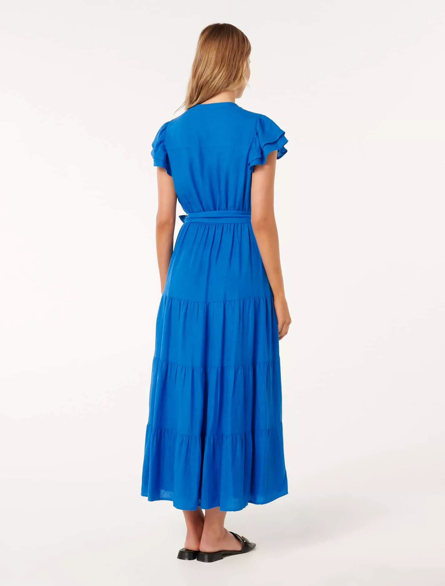 Ramona Tiered Shirt Midi Dress