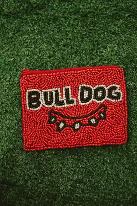 Red Bulldog Money Pouch