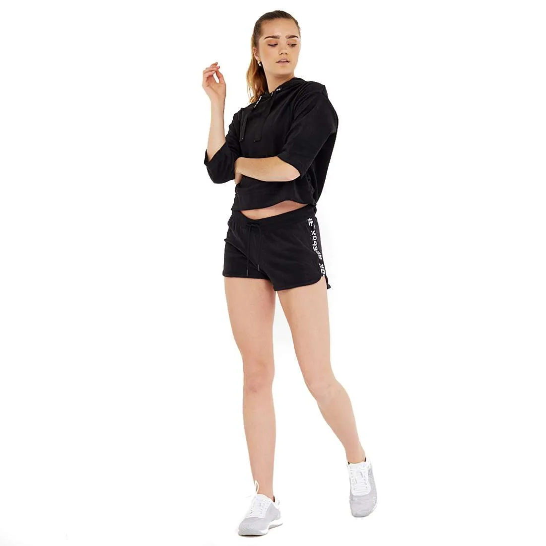 Reebok Women’s Terry Cropped Hoodie