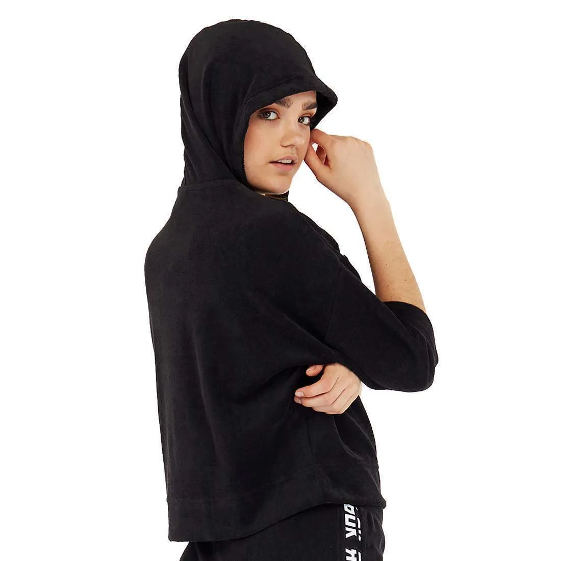 Reebok Women’s Terry Cropped Hoodie