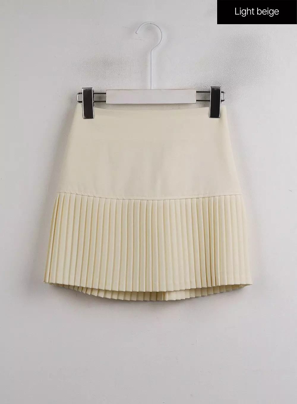 Ruffle Pleated Mini Skirt OJ417