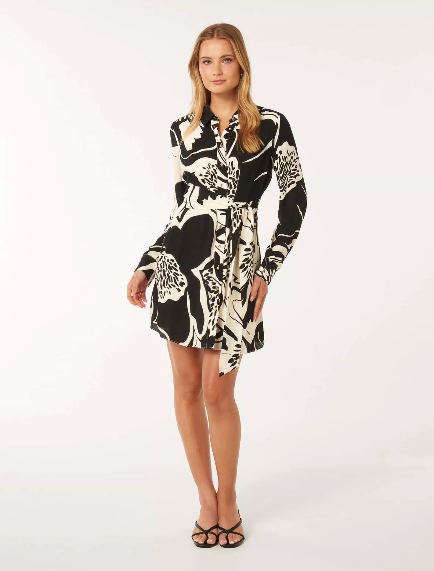 Sherri Mini Shirt Dress