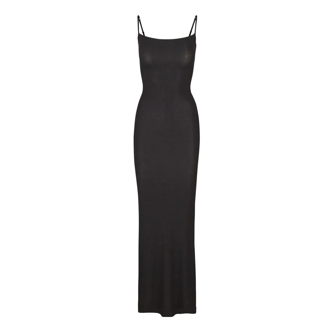 SKIMS SOFT LOUNGE Long Slip Dress Onyx - Black