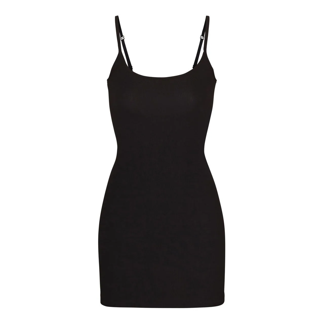 SKIMS SOFT LOUNGE Mini Slip Dress Onyx - Black