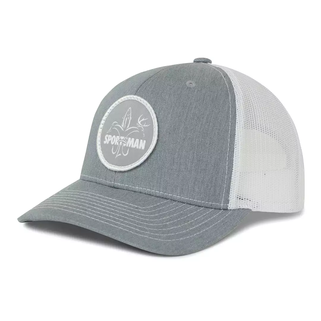 Sportsman Mesh Back Circle Logo Patch Hat