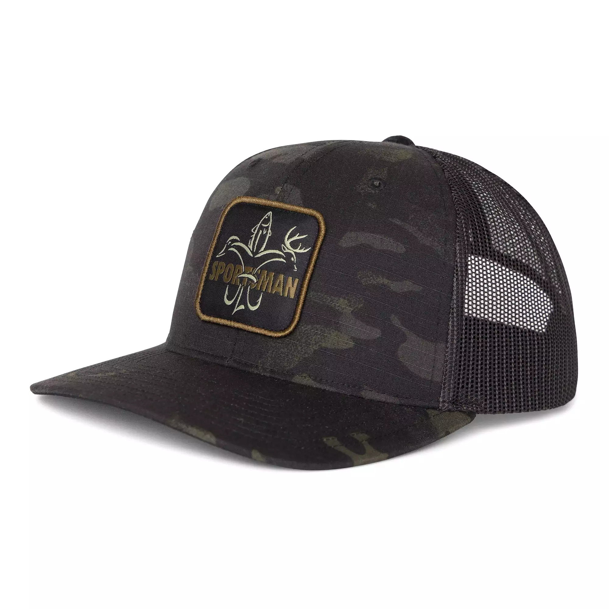 Sportsman Patch Hat - MultiCam Black