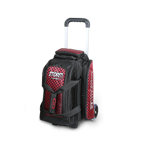 Storm Rolling Thunder 2 Ball Roller Checkered Bowling Bag Red/Black