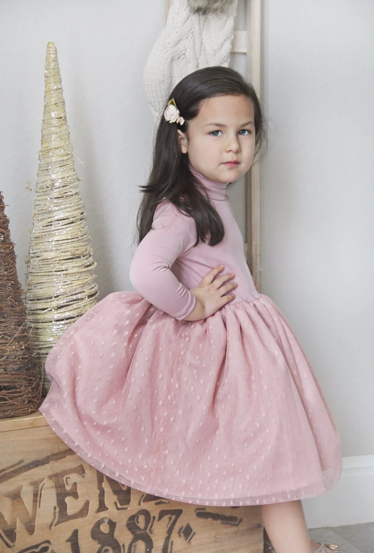 Suzette Dress - Pink