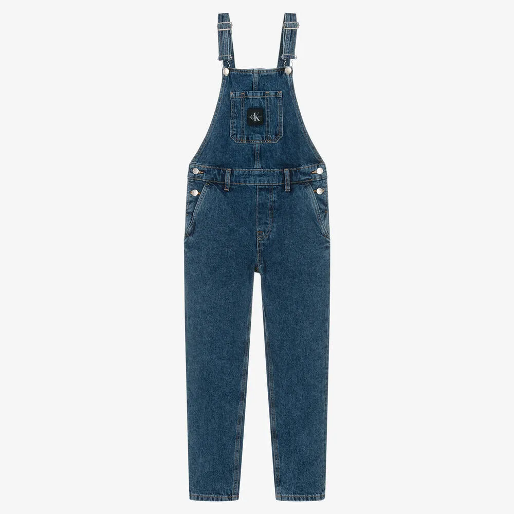 Teen Blue Denim Dungarees