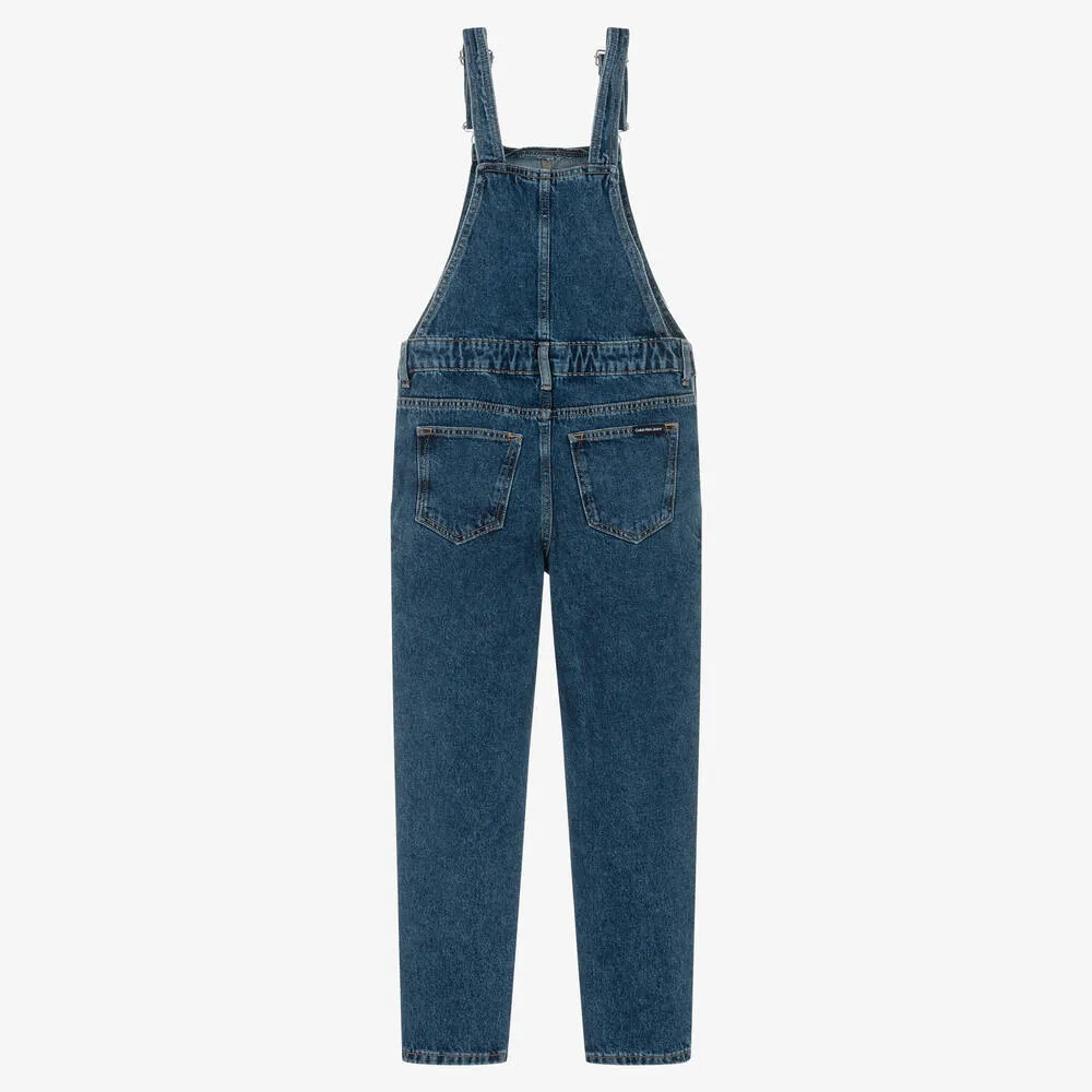 Teen Blue Denim Dungarees