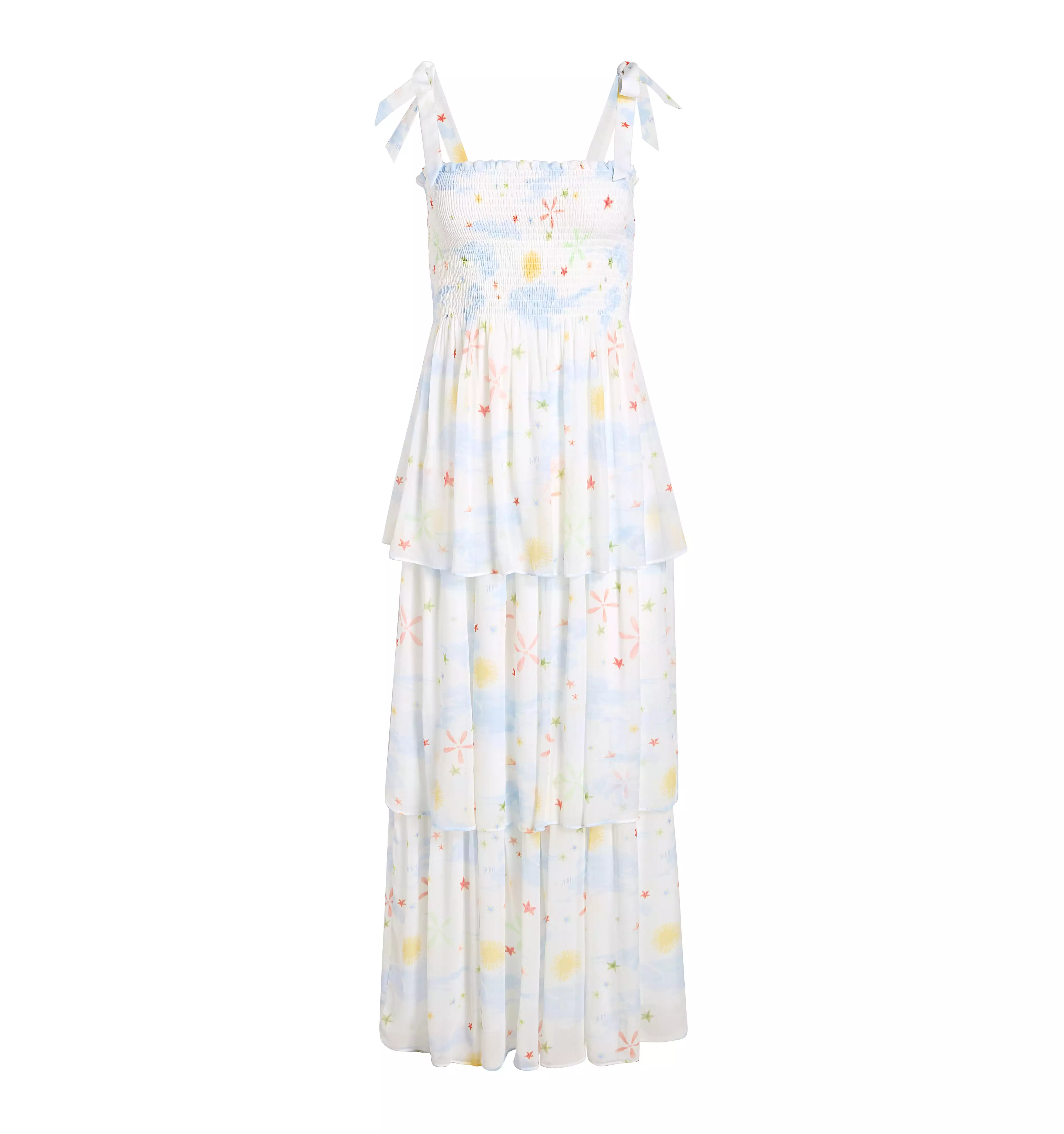 The Elise Nap Dress - Celestial Floral Georgette