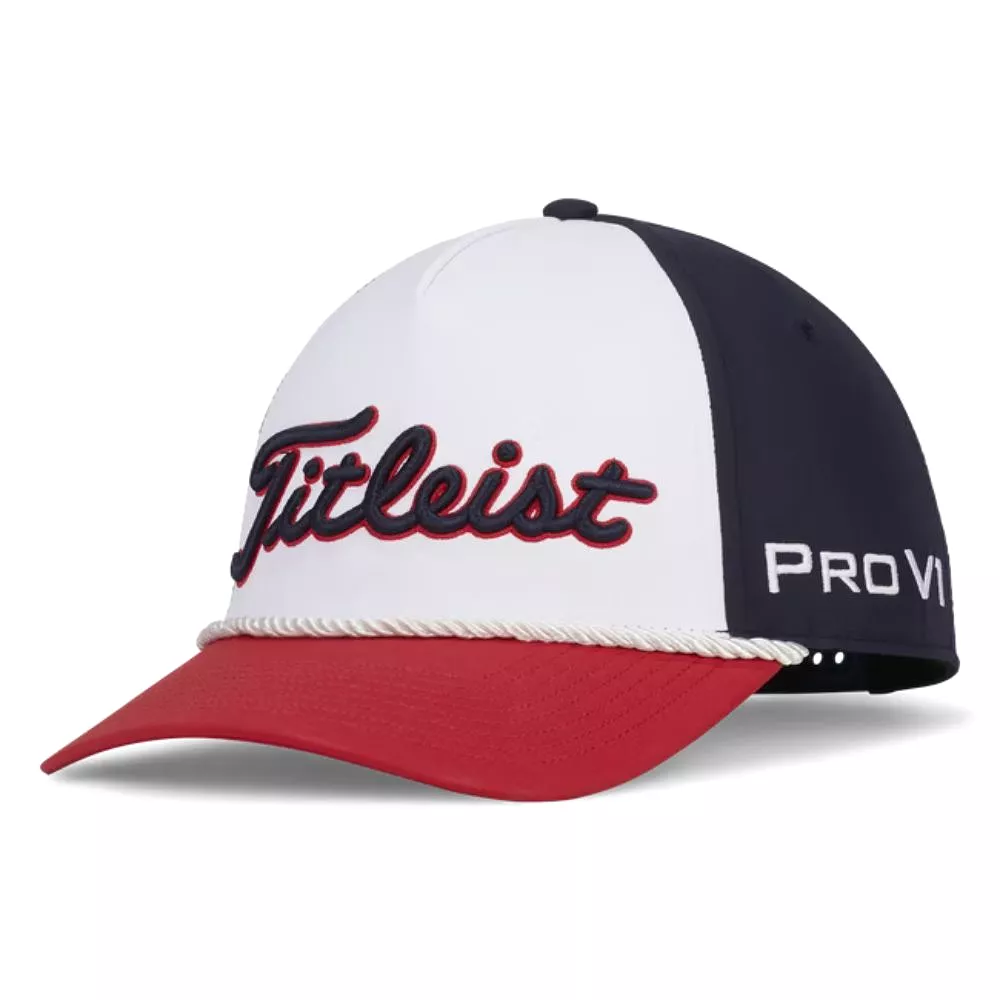 Titleist Tour Rope Snapback Golf Hat