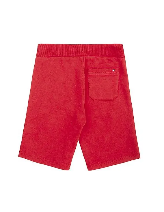 Tommy Hilfiger Kids Boys Drawstring Waist Knit Shorts