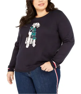 Tommy Hilfiger Womens Terrier Knit Sweater