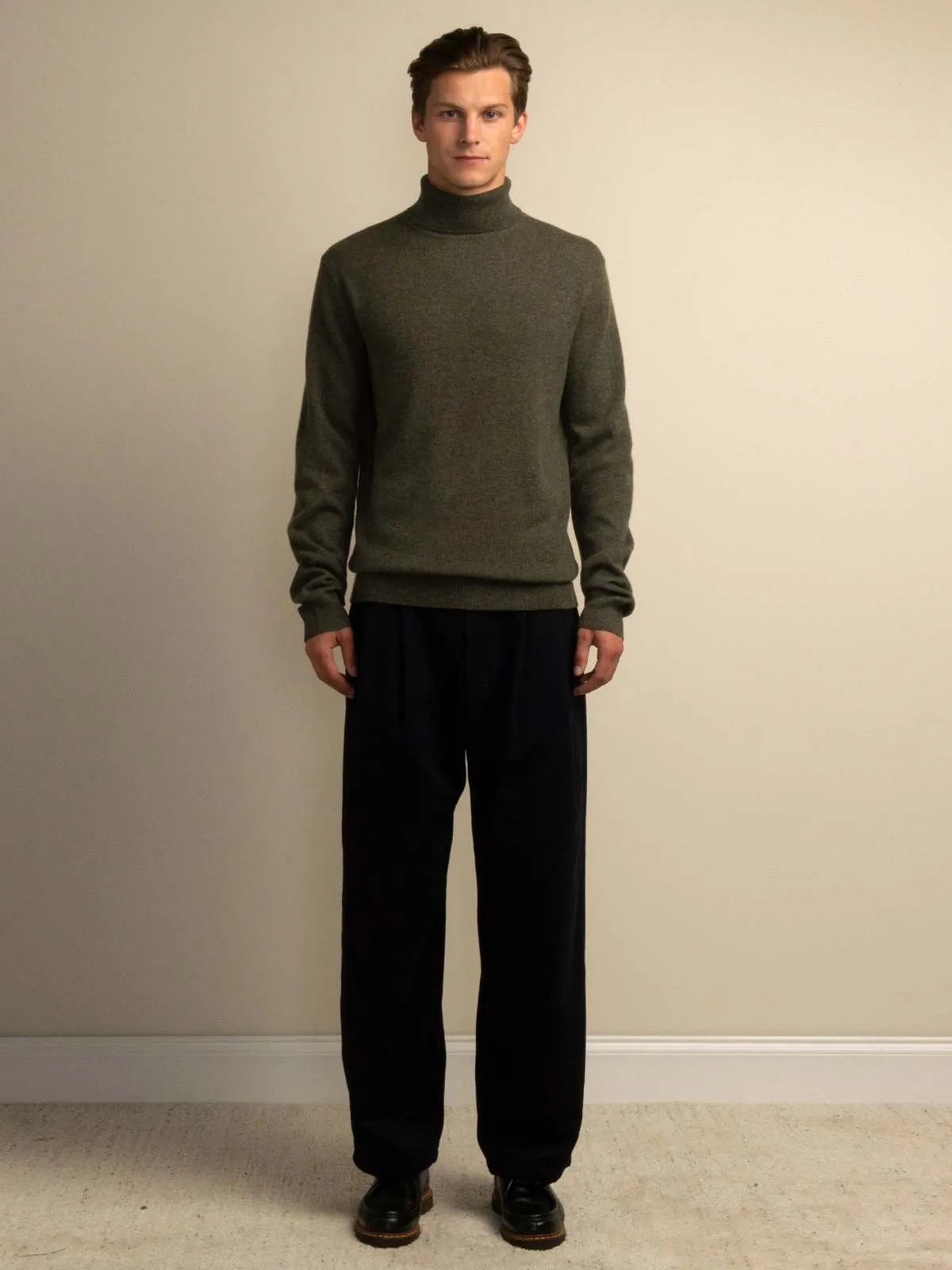 Turtleneck Sweater - Military