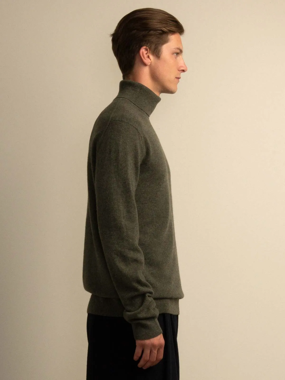 Turtleneck Sweater - Military