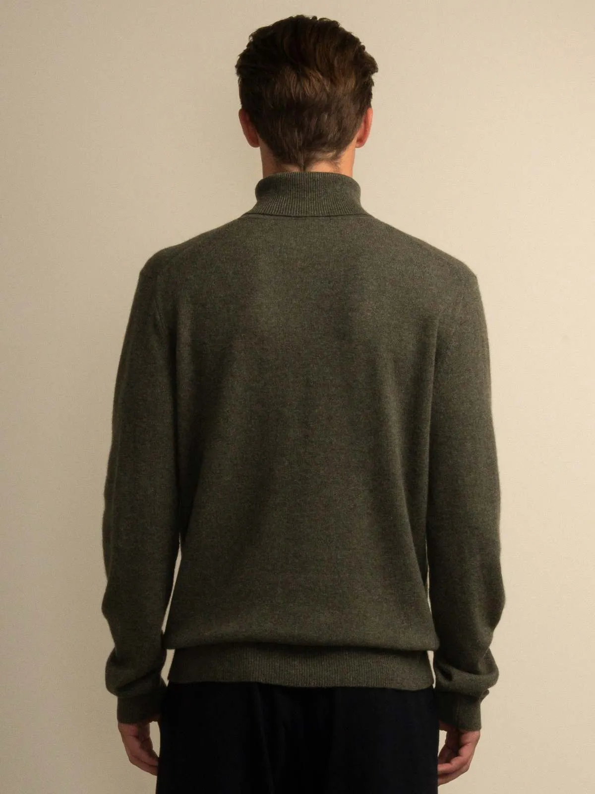 Turtleneck Sweater - Military