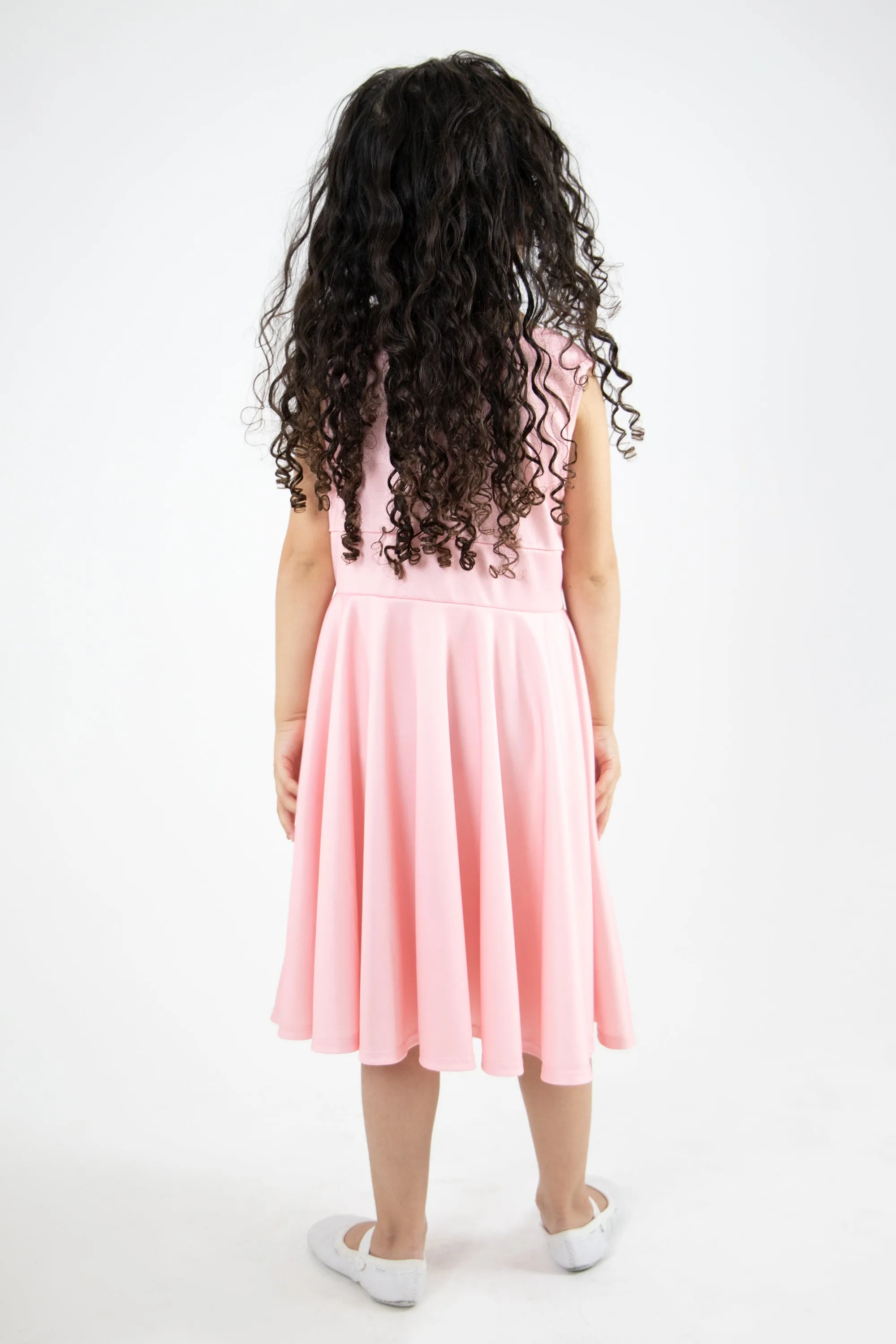 Unicorn Twirl Dress Pink