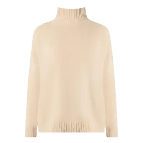 WEEKEND MAX MARA Borgia Turtleneck Sweater - Beige